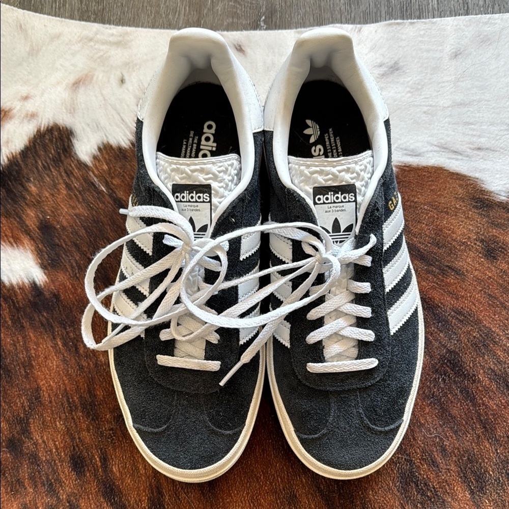 Adidas Black and White Sneakers